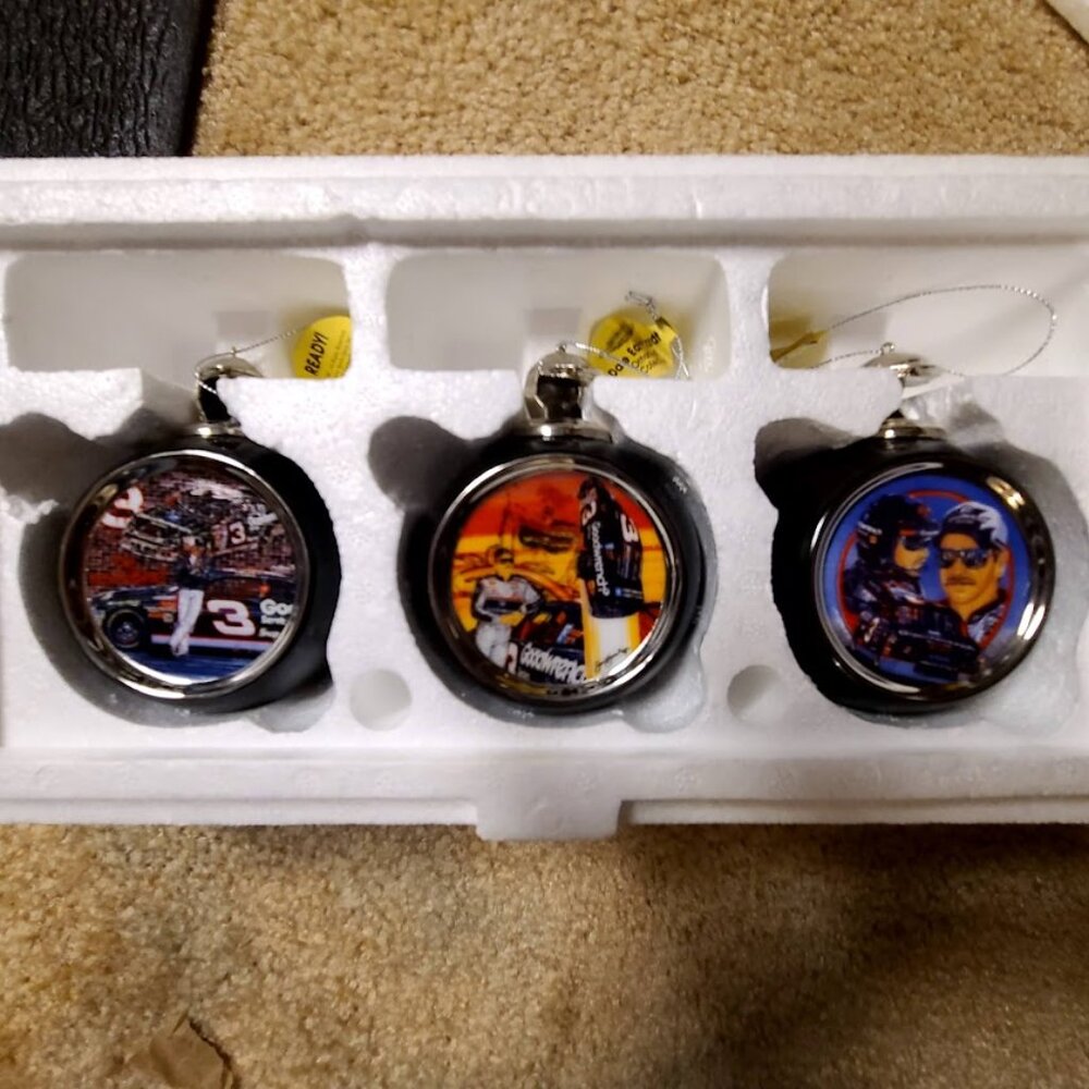 Dale Earnhardt Collector ornaments